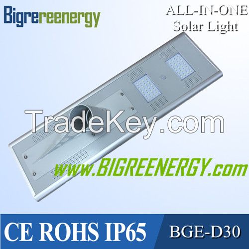 BGE-D30 All in one solar light 30W led lamp