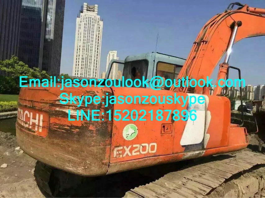 Supply Used Hitachi Ex200-3 Crawler Excavator