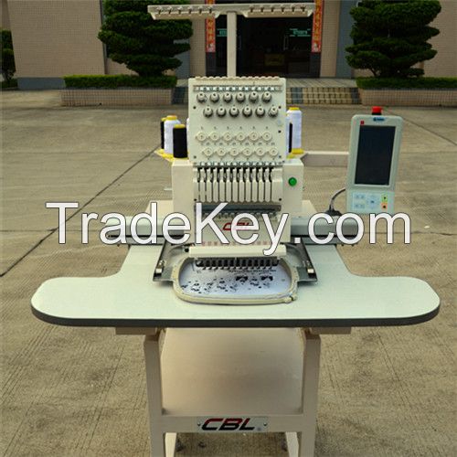 Single head embroidery machine