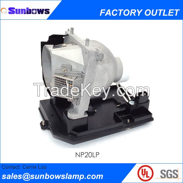 Alternative Projector Model Sunbows NP20LP for NEC U300X NEC U310X