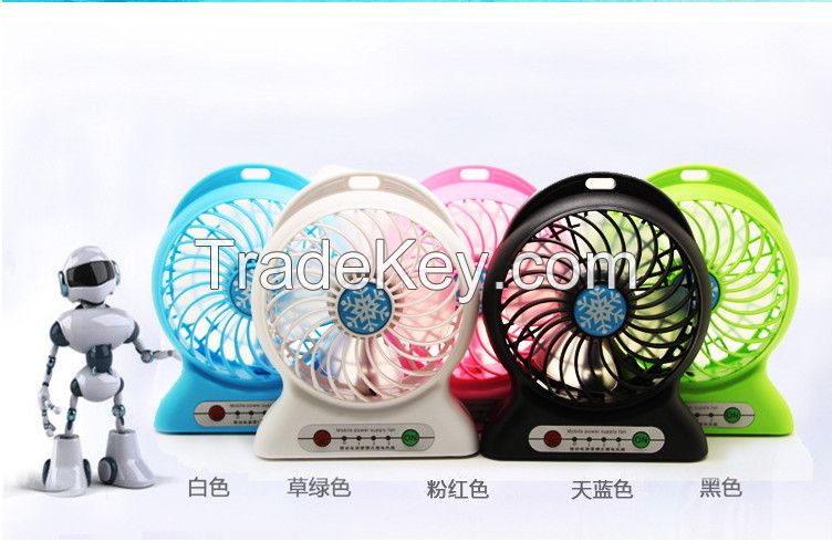 2016 new products energy saving portable battery dc box fan