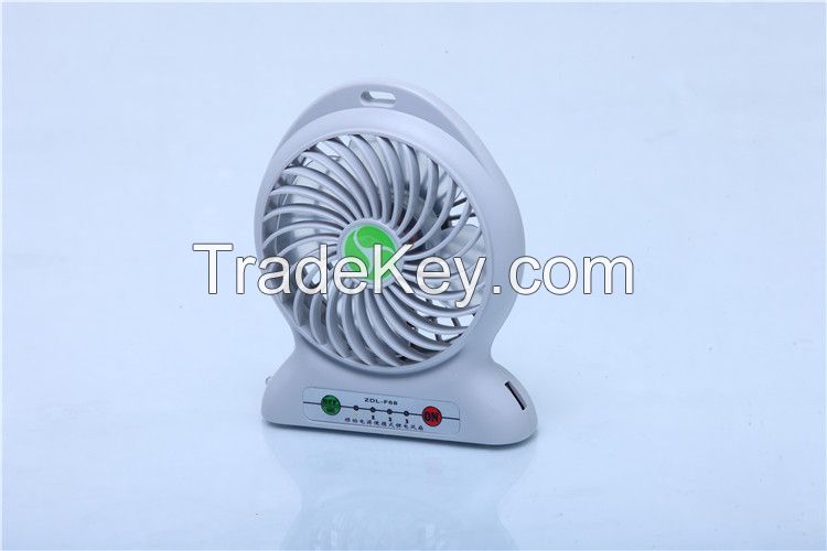 Mini USB Portable Fan Computer Rechargeable Fan For Gift 