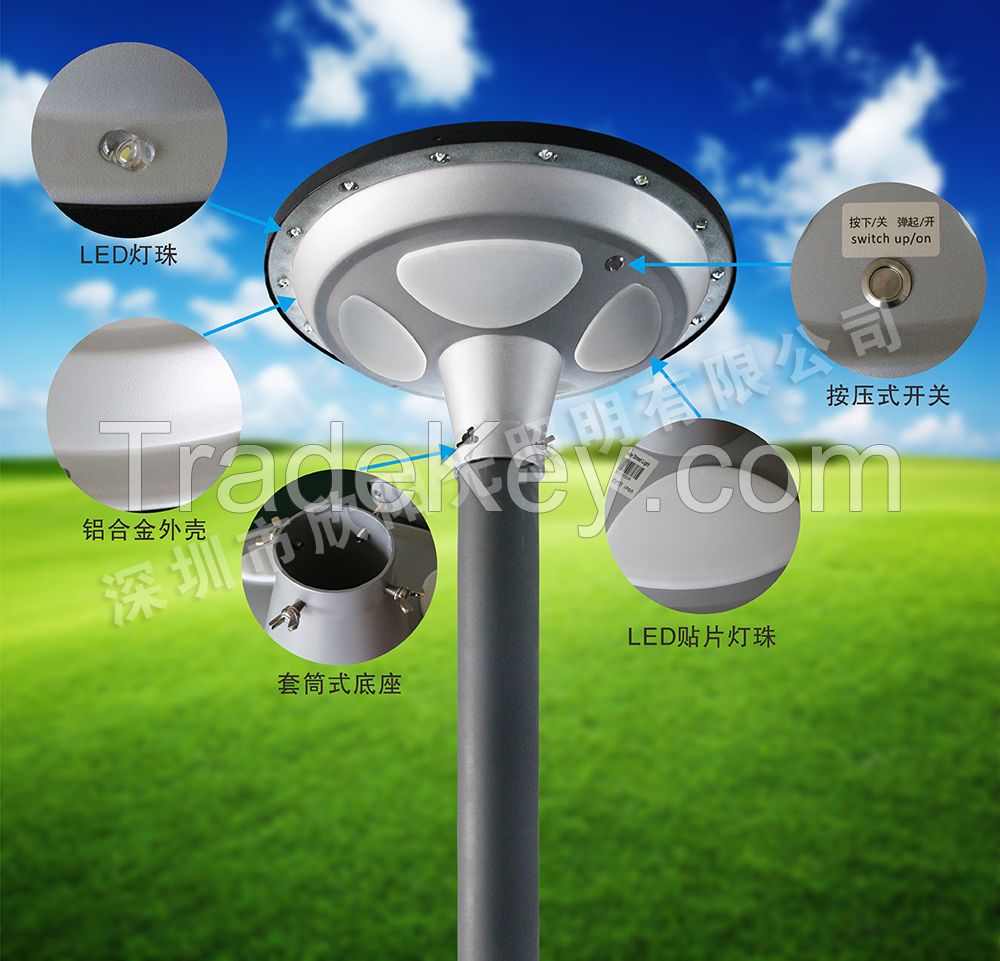 ufo 15W all in one solar street light