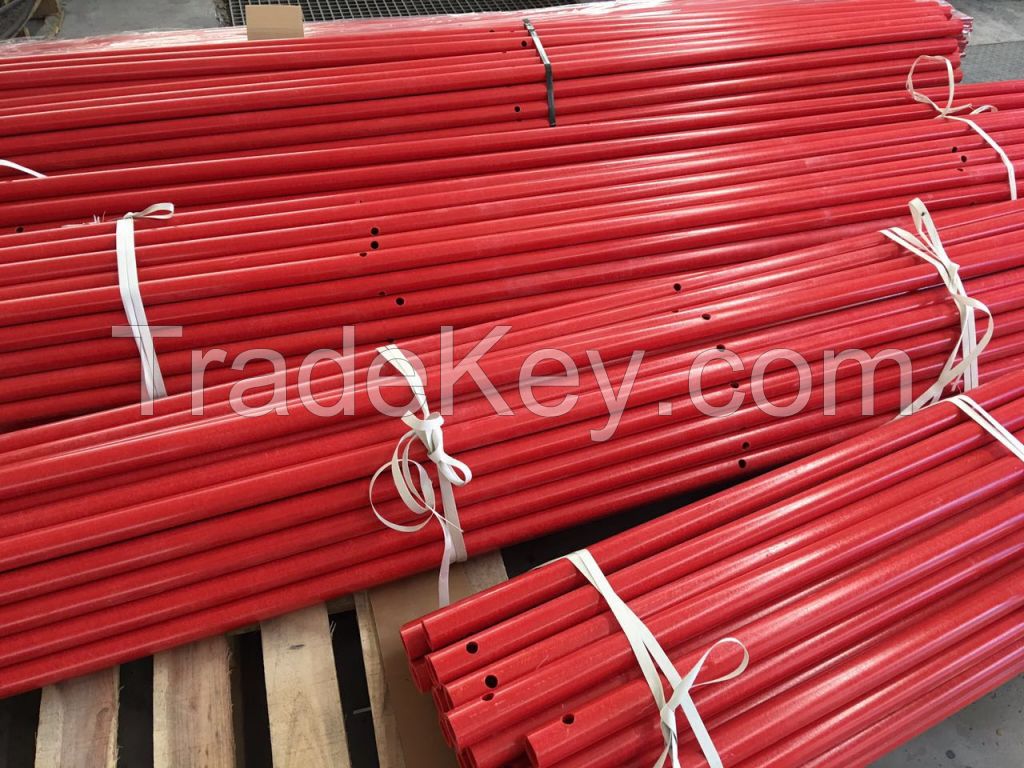 Vinyl resin FRP pultruded round tube profiles 