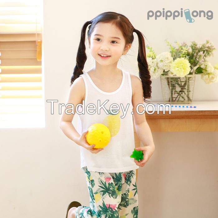 Sleeveless Wear SET - Lemon tree 