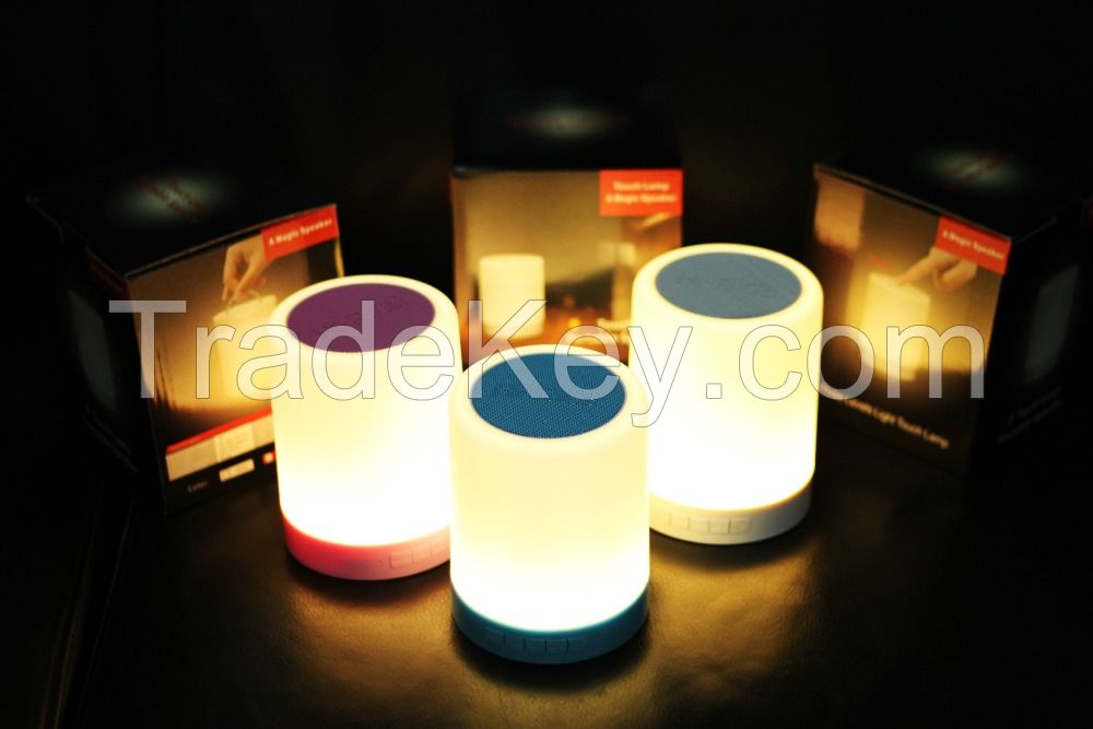 Bluetooth Speaker with Lamp