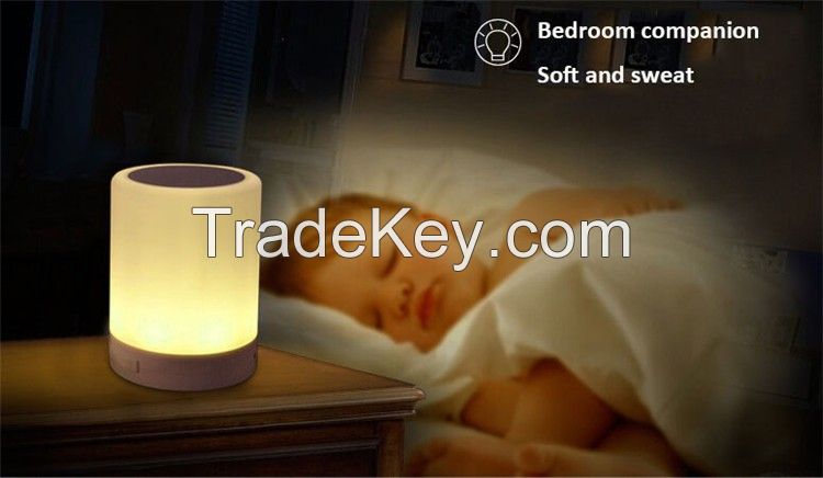 Bluetooth Speaker with Lamp