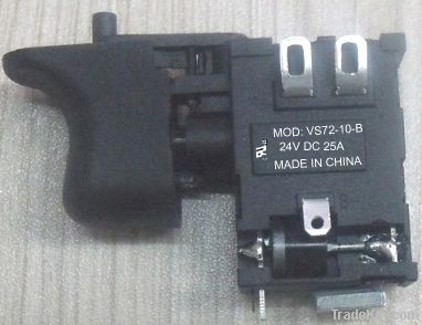 Variable Speed Power Tool Switch 25A36V
