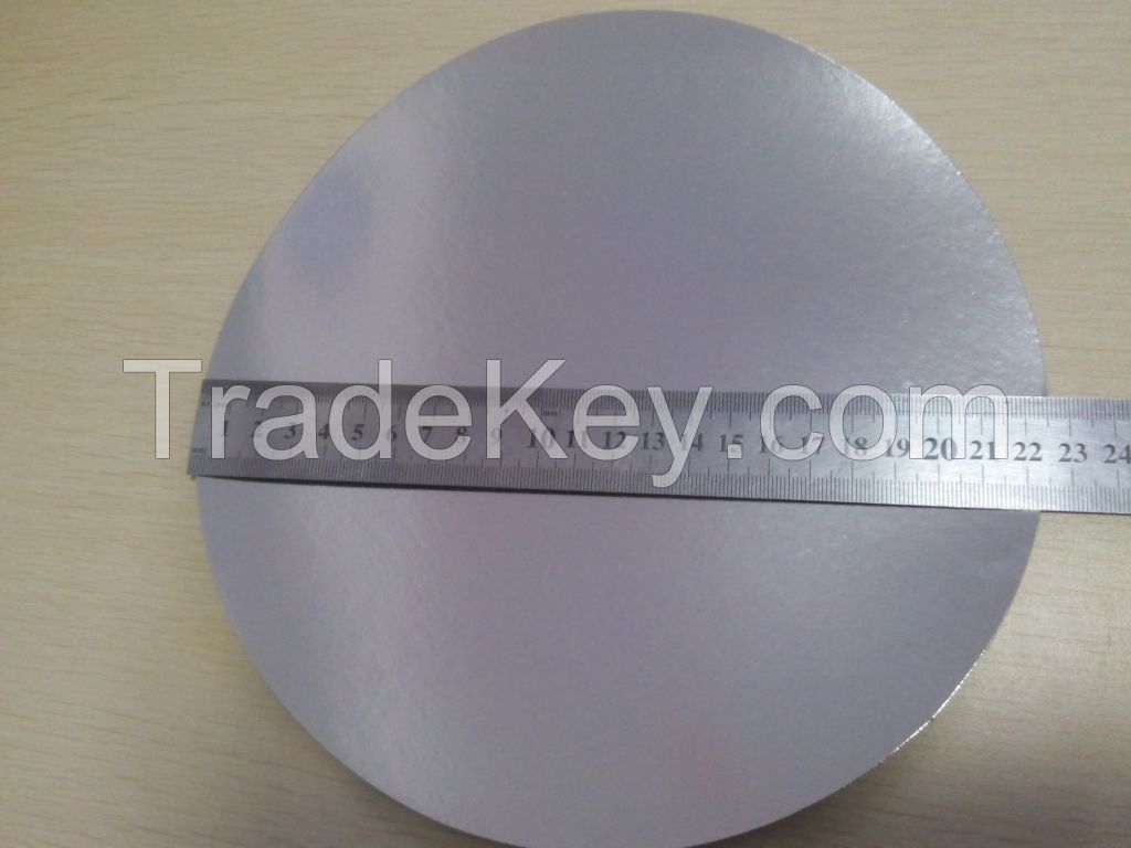 Aluminium foil lid for the foil container 