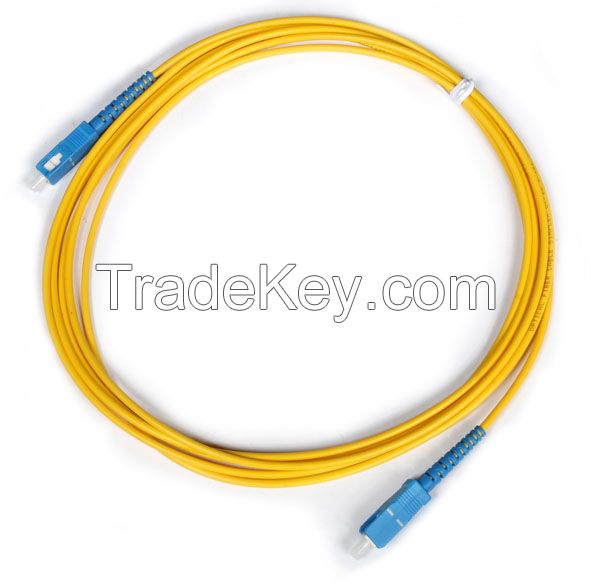 SC APC/UPC SM/MM fiber optic patch cord, Fiber Optic Patch Cable