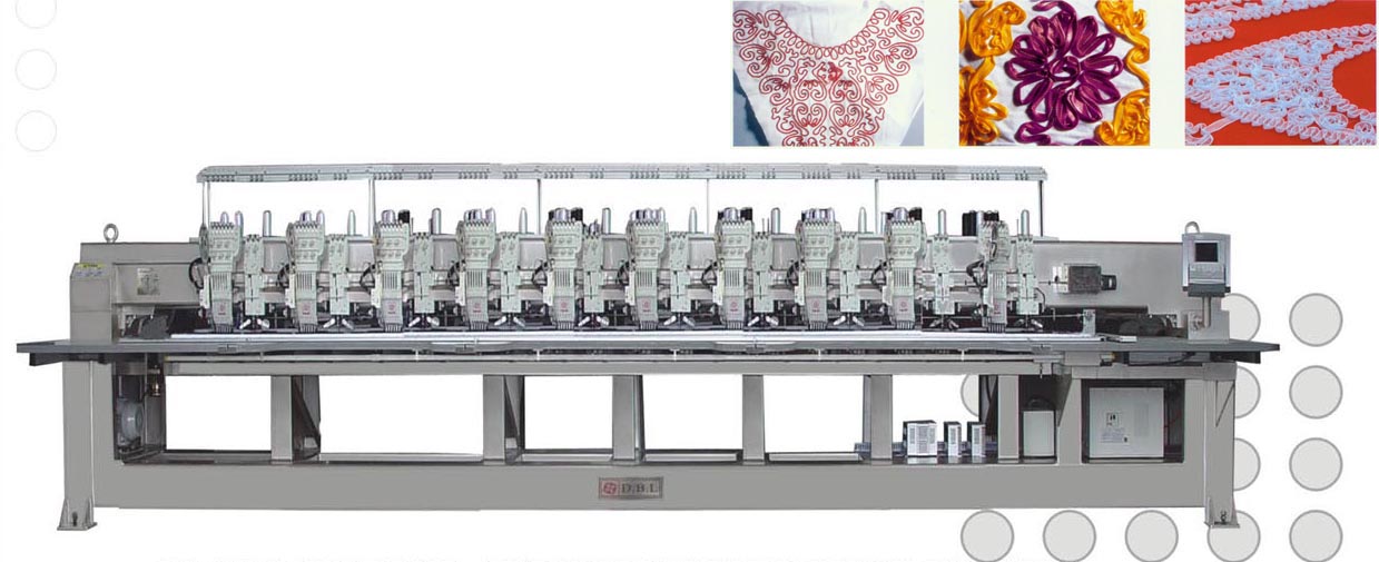 Cording Computerized Embroidery Mixed Machine
