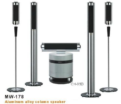 MW-178 Aluminum Alloy Column Speaker & CH-06D Passive Subwoofer