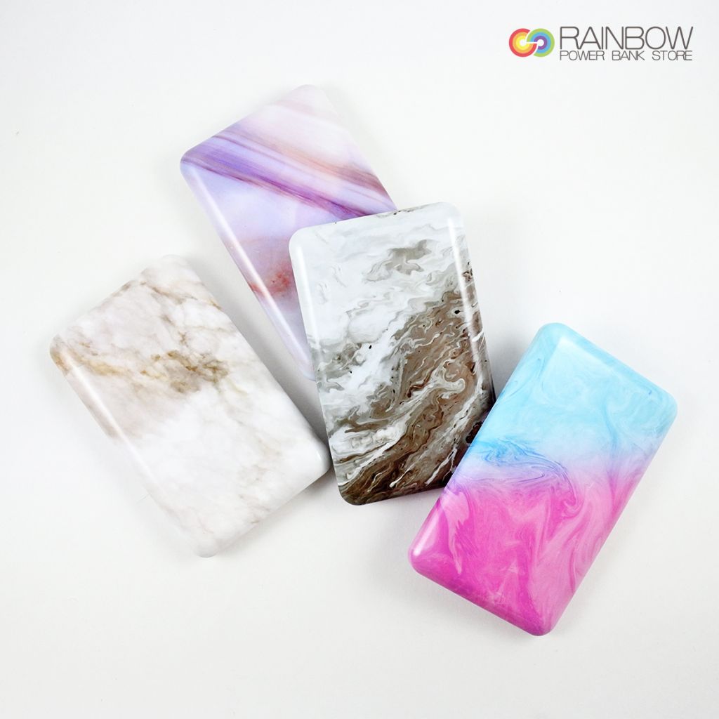 Rainbow RB-CG8040UV Marble pattern Power Charger -10000mAh