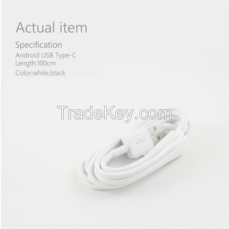 USB Type-C Cable, Rainbow USB Type-C Cable Fast Charger for Samsung Galaxy S8 S8 Plus, LG G6 G5 V20, Google Nexus 5X/6P, Nintendo Switch, MacBook and More