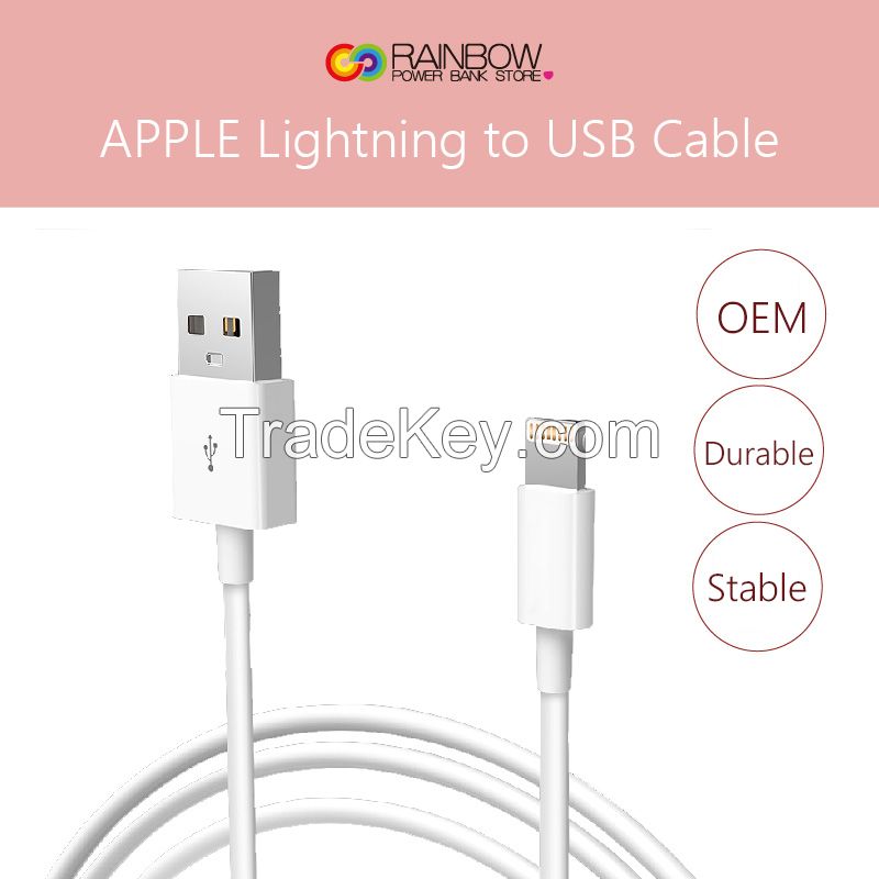Lightning Cable, Charger Cables to USB Syncing and Charging Cable Data for iPhone 7/7 Plus/6/6 Plus/6s/6s Plus/5/5s/5c/SE and more