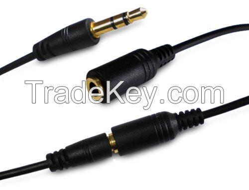 Rainbow 3.5mm Male to Male Stereo Audio Aux Cable 1 meter