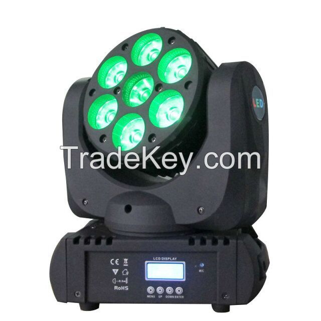 7*15 RGBW 4in1 LED Moving Head Beam Light