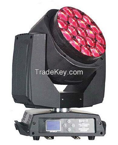 19*15w big bee eye led moving head light hot sale in Dubai