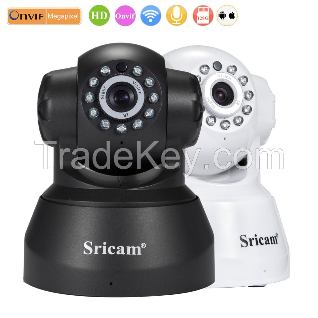 Sricam Wireless PT Indoor IP Camera Home security 720P HD