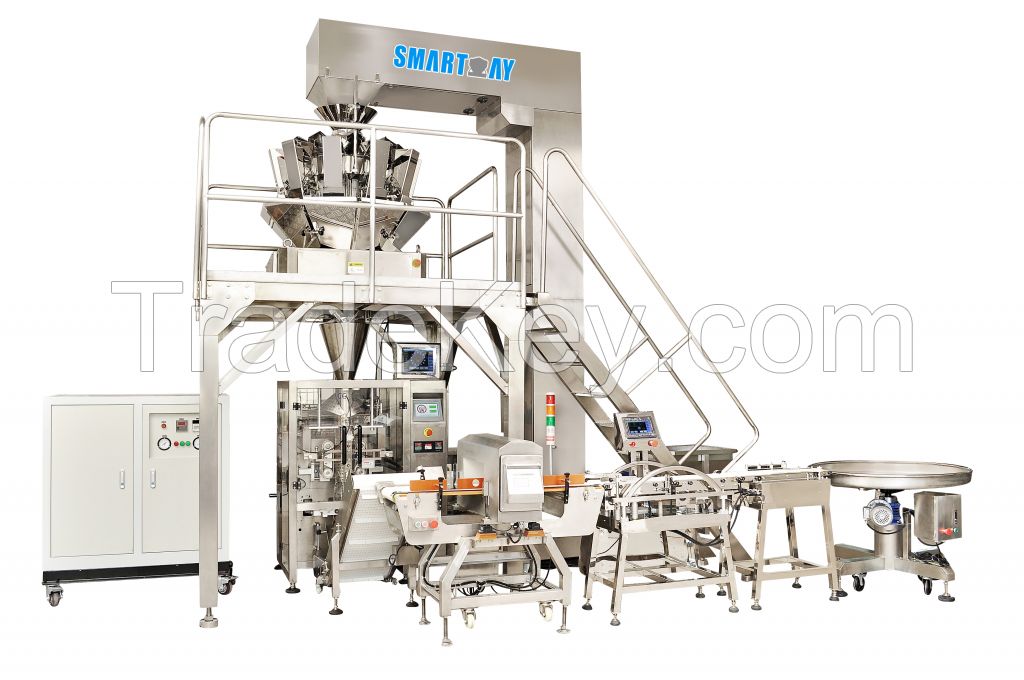 Smartweigh Multiheadweigher Vertical Packaging Machine Line