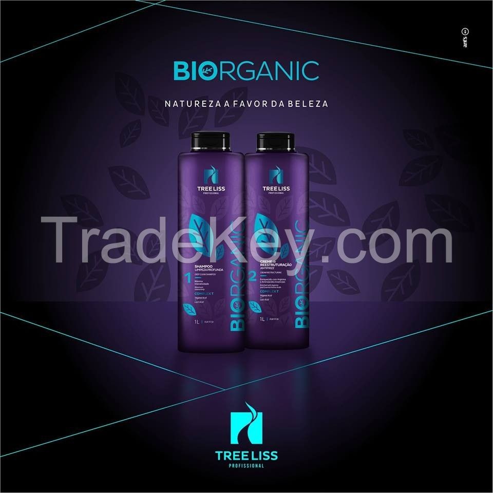 TREELISS Biorganic - Deep Clean Shampoo + Restructuring Cream (Step 1 and 2)