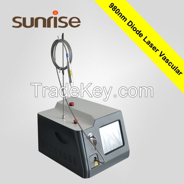 980nm diode laser for vascular removal, veins removal, facial veins removal 