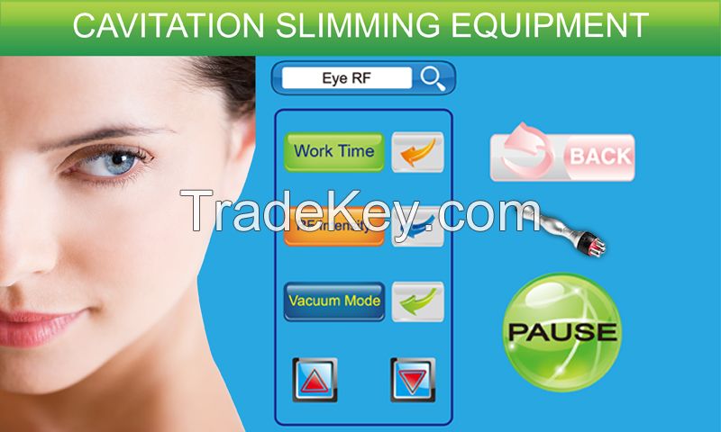 40k Cavitation+vacuum+rf body slimming, weight lose machine