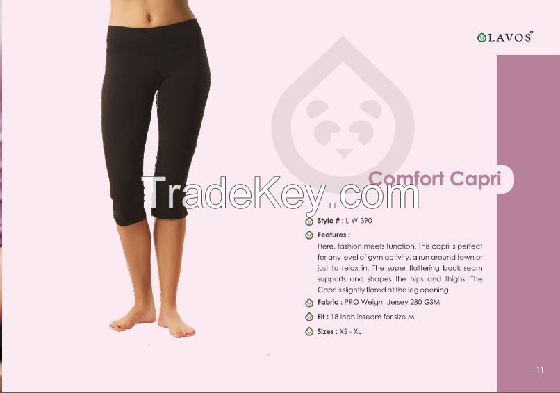 Bamboo Comfort Capri for Woman