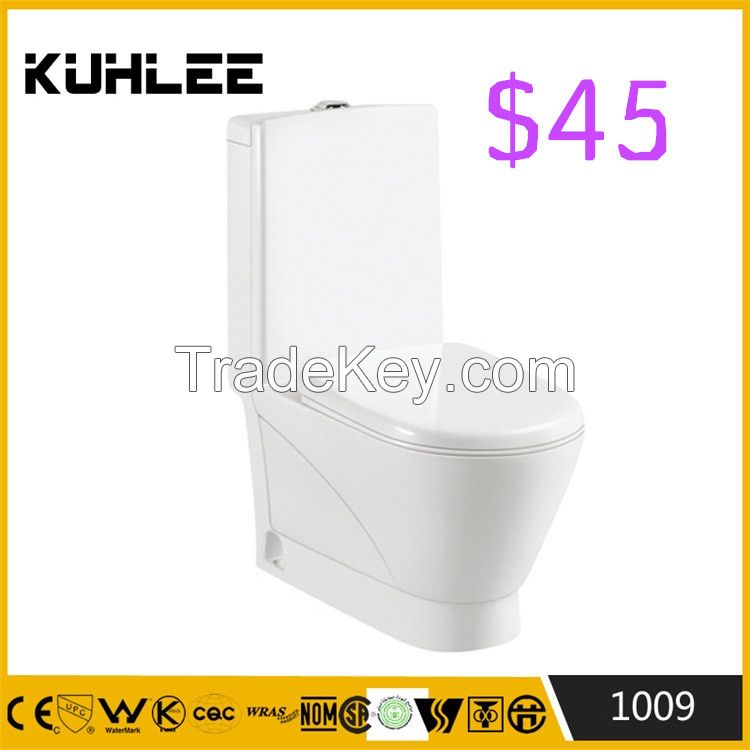 KL-1009 Ceramic washdown one- piece sanitary toilet