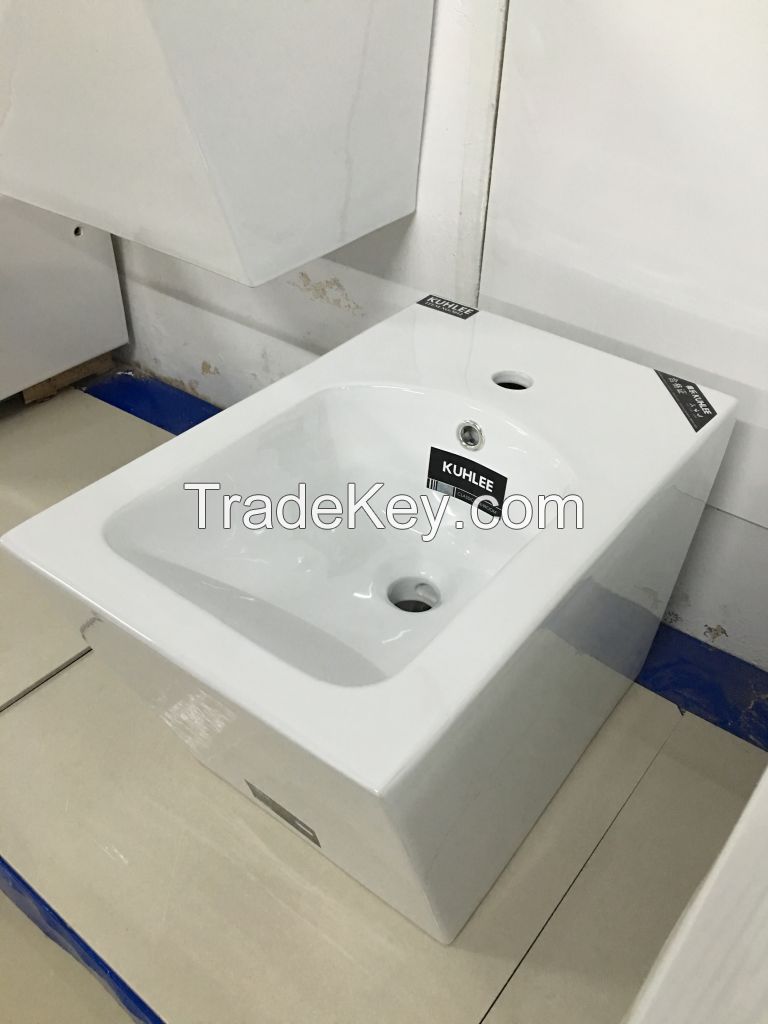 Made in China square ceramic toilet bidet 3012