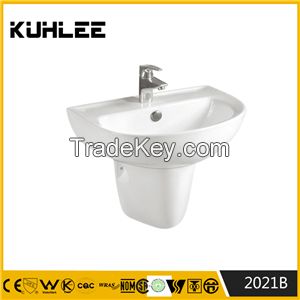 KL-2021B Wall-hung basin wash basin with factory price