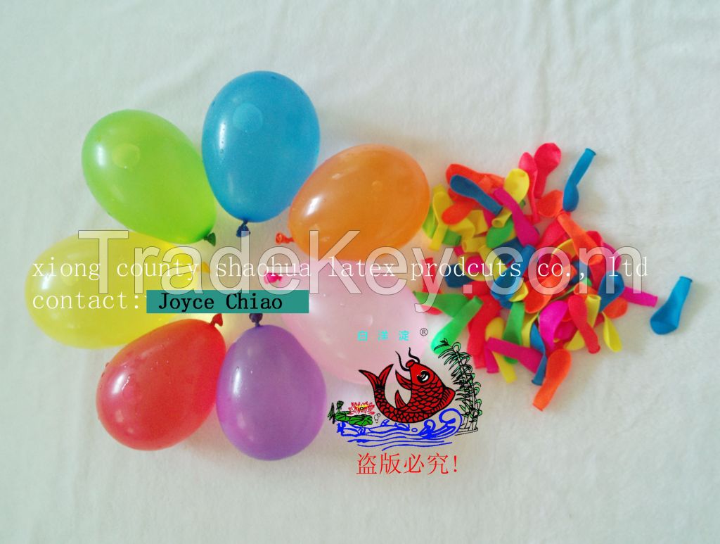 Famous Factory Sell 3'' Latex Water Balloon, 0.07g, 0.13g, 0.14g, 0.22g, 0.24g