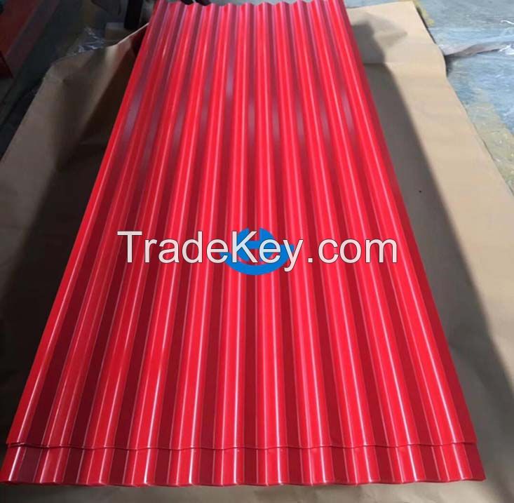 RAL Pre-painted Steel Plates Corrugated Roofing Sheets