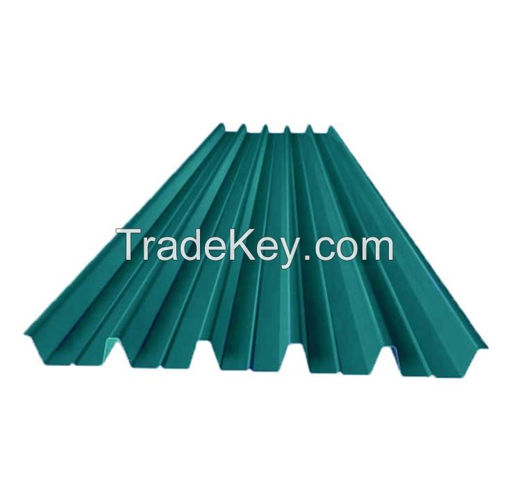 RAL Colored Aluzinc Coated Metal Roof Sheets for Construction