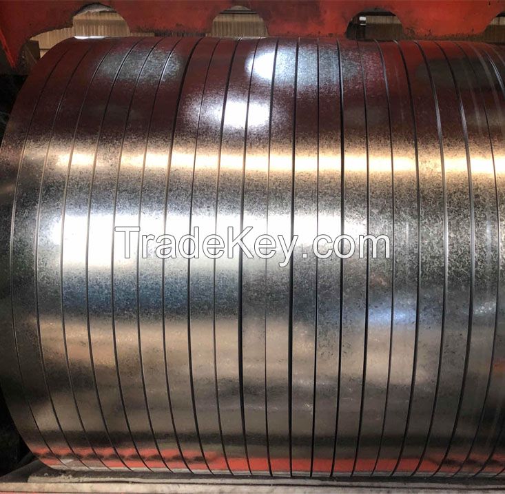Factory price G550 0.4mm hot dipped galvanised steel strip roll galvanized strip