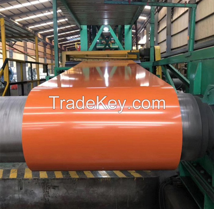 Thickness 0.3mm-1.5mm Hot-Dip Color Coated Steel Coil