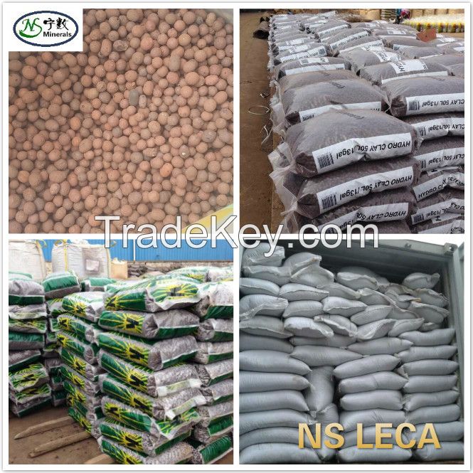 Expanded Clay pebbles as growing media for Gardening and Hdroponics