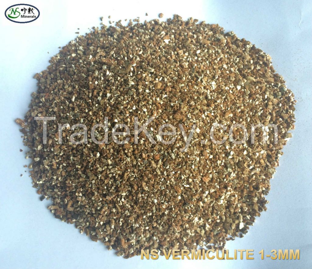 3-6mm 4-8mm Etc Expanded Vermiculite  For Agriculture And Horticulture