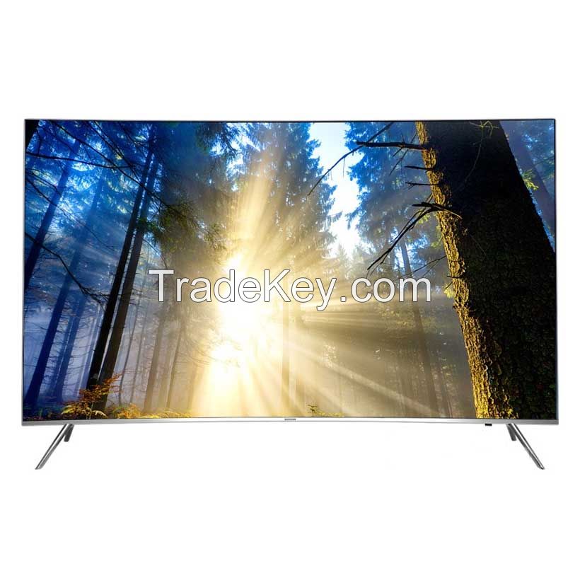 Curvde 55'' 65 inch Ultra-thin 4K HD LED Television With Android