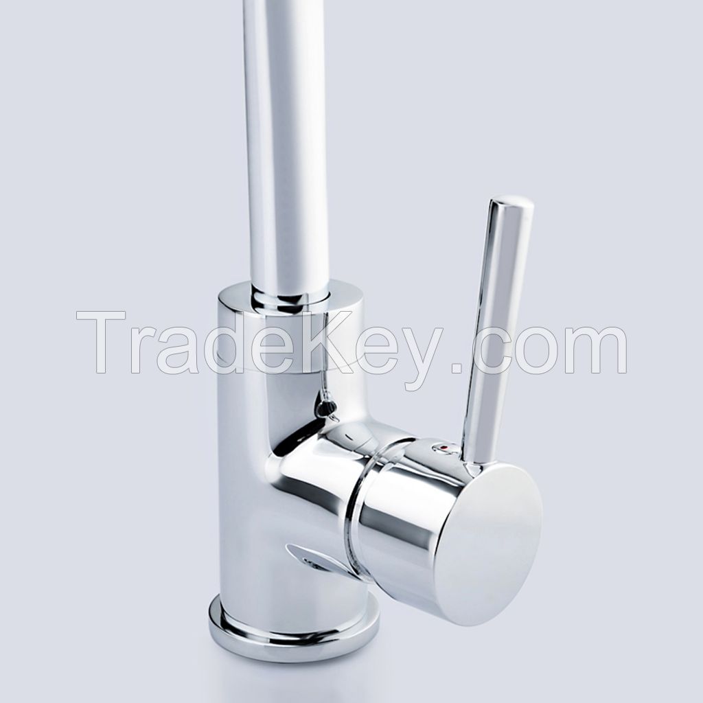 Yakult hot sale high quality brass chrome kitchen faucet SRBF1831C
