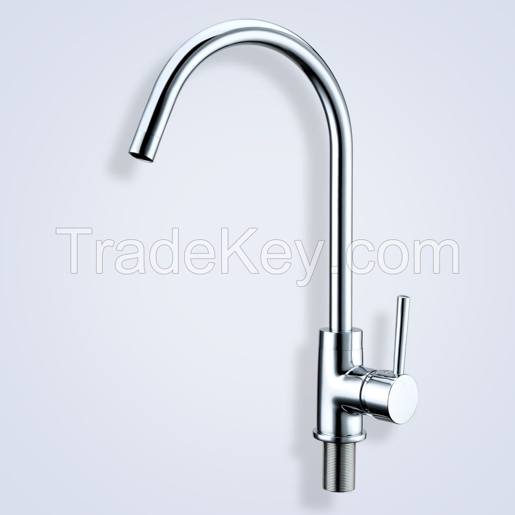 Hot selling high quality brass chrome kitchen faucet SRBF1831