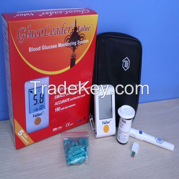 diagnosis equipment Glucoleader Value blood glucose meter