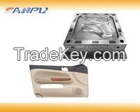 Motor vehicle door plate mould