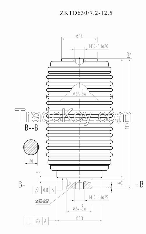 Vacuum interrupter for indoor circuit breaker