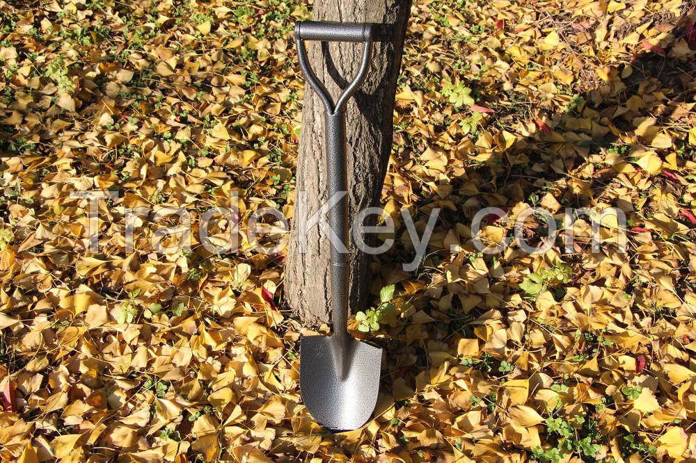 America Style D Handle All Steel Garden Hand Digging Shovel