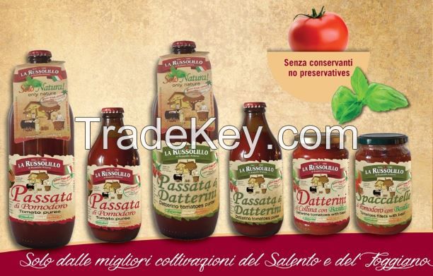 tomato sauce also bio - Italian 100%