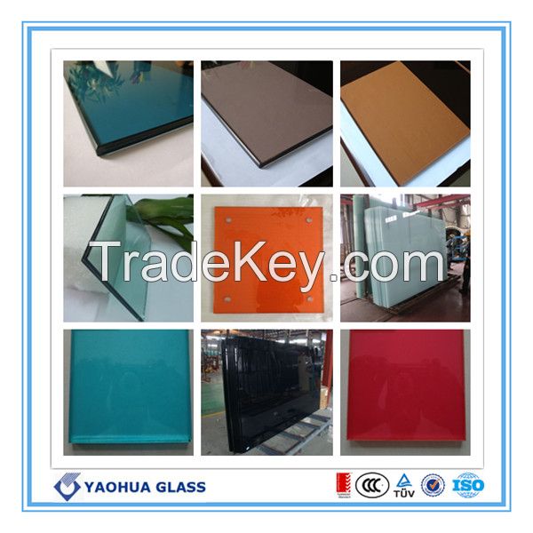 laminated glass safe glass for doors for skylight