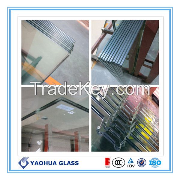 laminated glass safe glass for doors for skylight