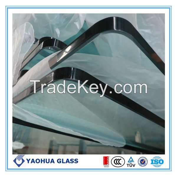 10mm/12mm  tempered glass CE,ISO,AS/NSZ 