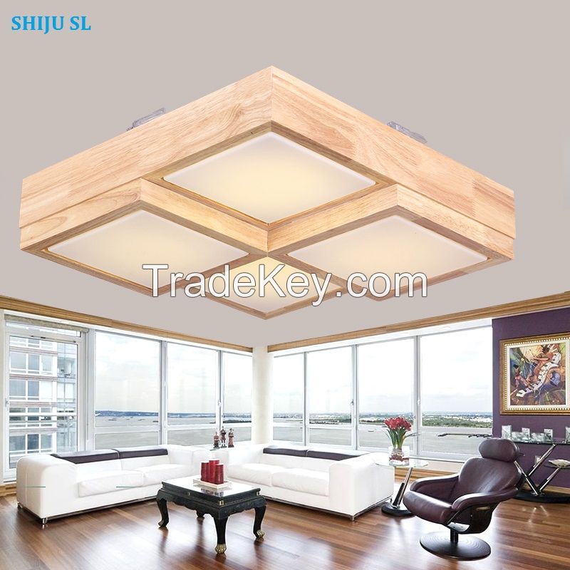 SL H0757 wood lamp ceiling lamp chinese traditional ceiling light living room lamp bedroom light dining room lamp simple lamp fixture 